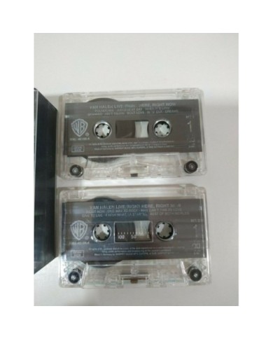 Van Halen Right Here Right Now German Edition - 2 x Cinta Tape Cassette - 3T