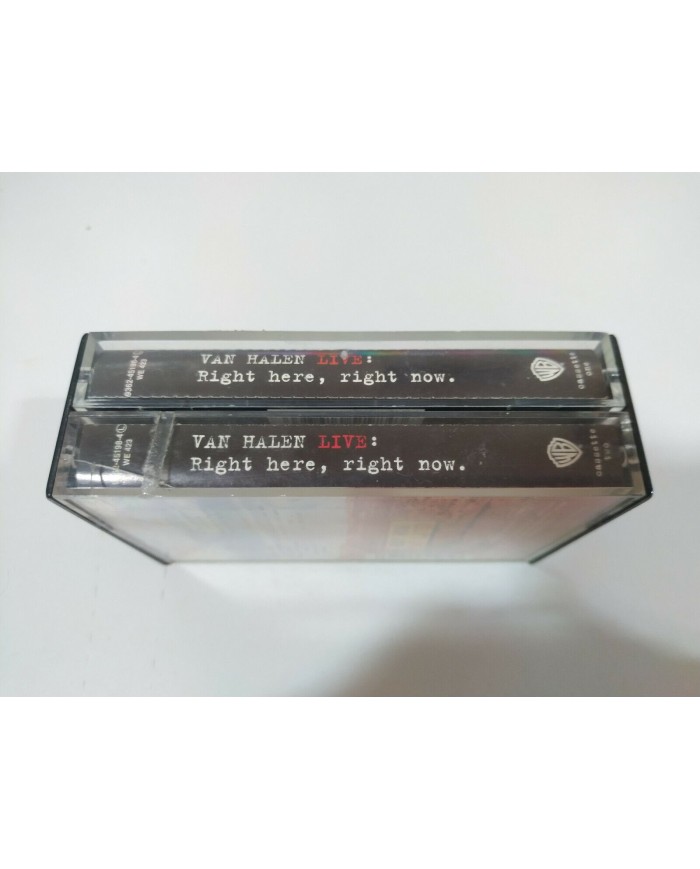 Van Halen Right Here Right Now German Edition - 2 x Cinta Tape Cassette - 3T