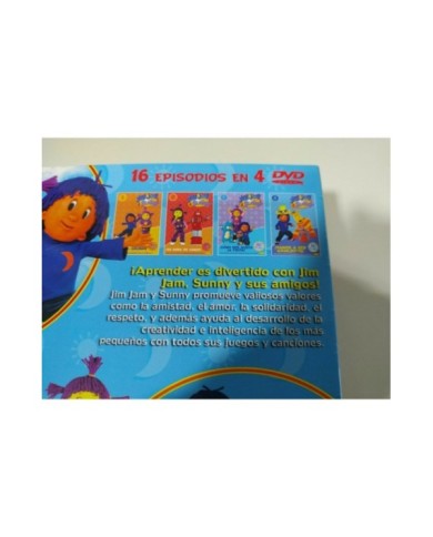 Jim Jam & Sunny 16 Episodios Serie TVE Infantil - 4 x DVD Espa?ol - 3T Jim Jam & Sunny 16 Episodios Serie TVE Infantil - 4 x DVD Espa?ol - 3T