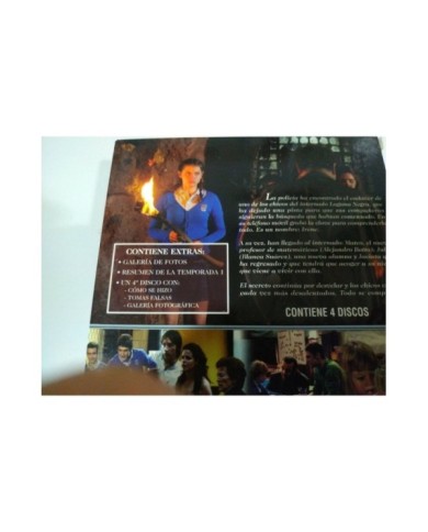 El Internado Laguna Negra Segunda Temporada 2 Completa - 4 x DVD - 3T