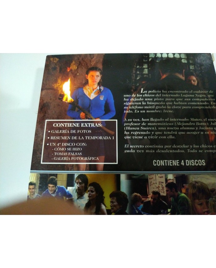 El Internado Laguna Negra Segunda Temporada 2 Completa - 4 x DVD - 3T