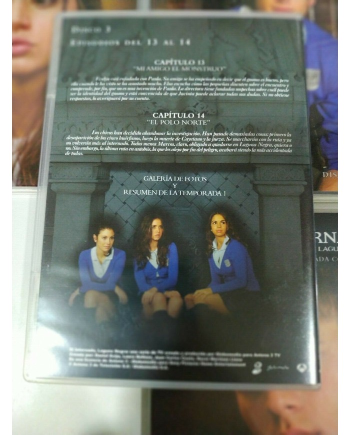 El Internado Laguna Negra Segunda Temporada 2 Completa - 4 x DVD - 3T