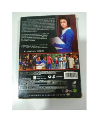 El Internado Laguna Negra Tercera Temporada 2 Completa - 4 x DVD - 3T