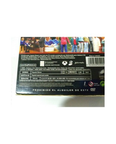 El Internado Laguna Negra Tercera Temporada 2 Completa - 4 x DVD - 3T