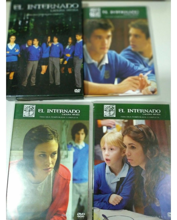 El Internado Laguna Negra Tercera Temporada 2 Completa - 4 x DVD - 3T