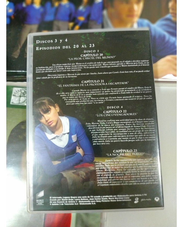El Internado Laguna Negra Tercera Temporada 2 Completa - 4 x DVD - 3T