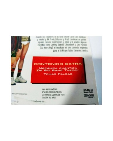 Big Bang Theory Primera Temporada 1 Completa - 2 x Blu-Ray Espa?ol Ingles - 3T