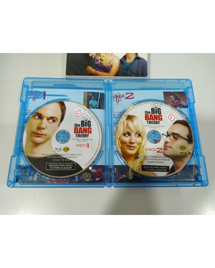 Big Bang Theory Primera Temporada 1 Completa - 2 x Blu-Ray Espa?ol Ingles - 3T