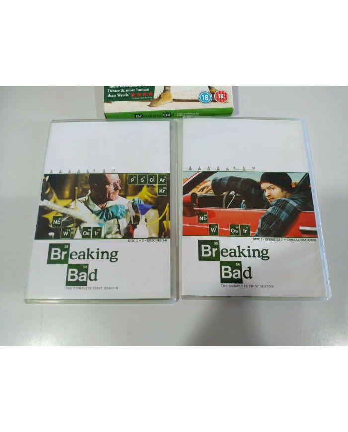 Breaking Bad The Complete First Season 1 - 3 x DVD Ingles aleman - 3T
