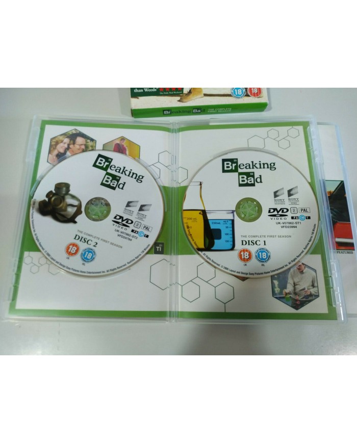 Breaking Bad The Complete First Season 1 - 3 x DVD Ingles aleman - 3T