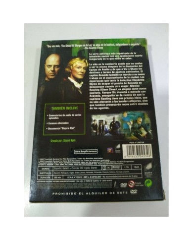 The Shield Cuarta Temporada 4 Completa - 4 x DVD Espa?ol Ingles - 3T