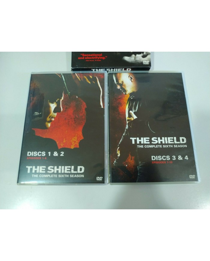 The Shield Sexta Temporada 6 Completa - 4 x DVD Espa?ol Ingles - 3T