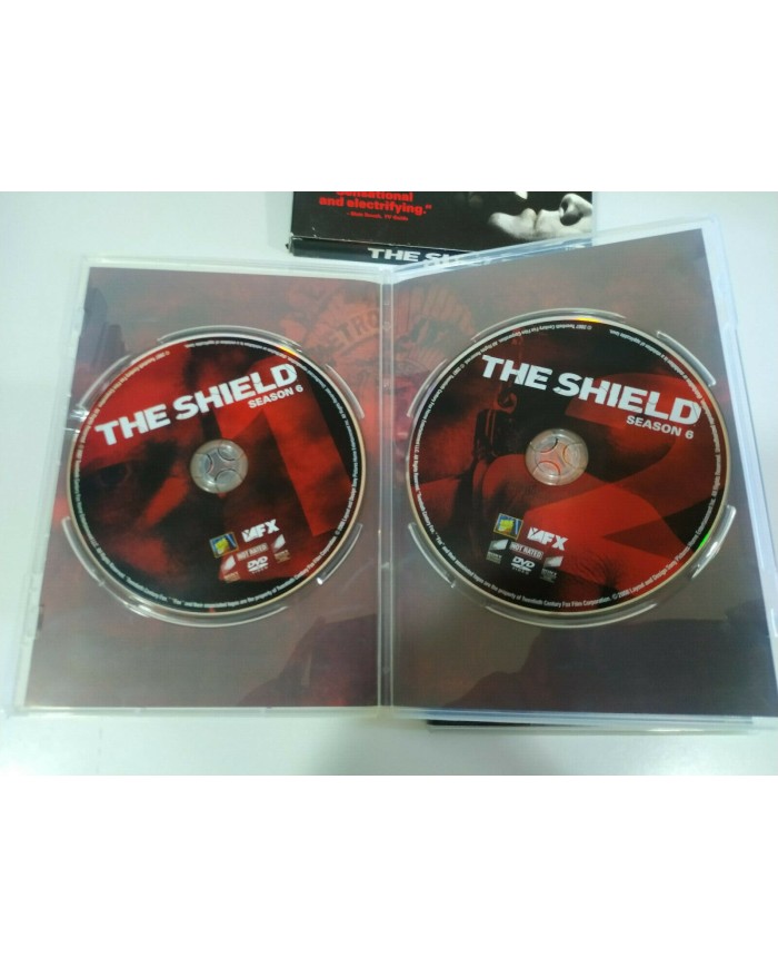 The Shield Sexta Temporada 6 Completa - 4 x DVD Espa?ol Ingles - 3T