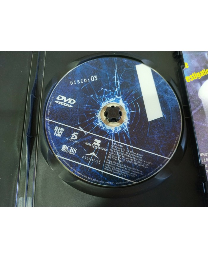 CSI Las Vegas Primera temporad Episodios 1.1-1.12 - 3 x DVD Espa?ol Ingles - 3T