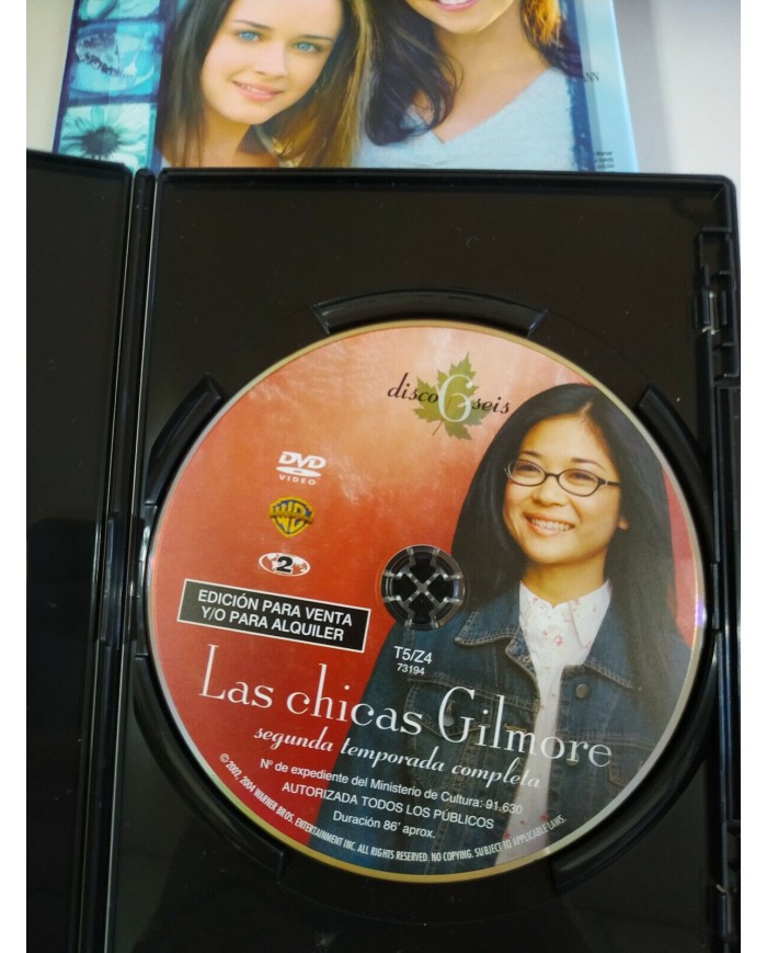 Las Chicas Gilmore Segunda Temporada 2 Completa - 6 x DVD Espa?ol Ingles - 3T