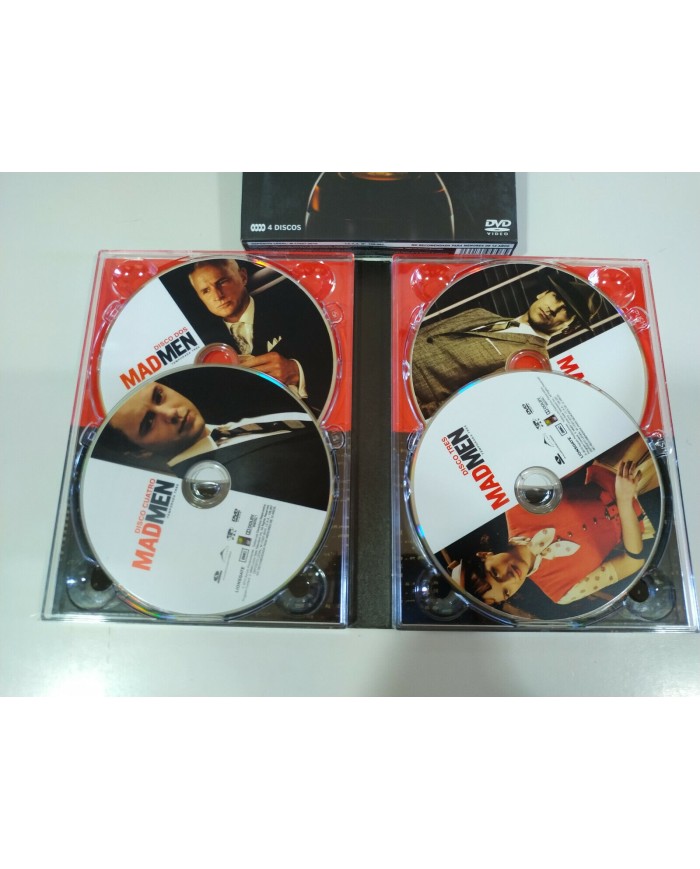 Mad Men Tercera Temporada 3 Completa - 4 x DVD Espa?ol Ingles - 3T