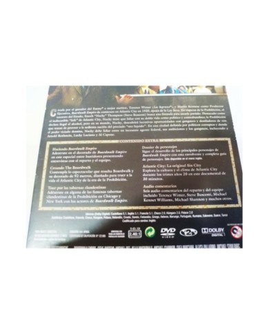 Boardwalk Empire Primera Temporada 1 Completa - 5 x DVD Espa?ol Ingles - 3T