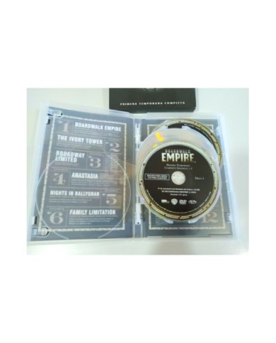 Boardwalk Empire Primera Temporada 1 Completa - 5 x DVD Espa?ol Ingles - 3T