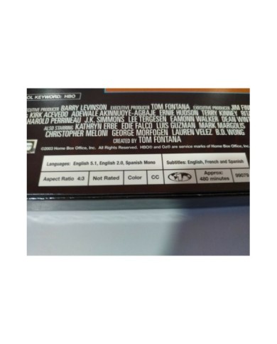 Oz Tercera Temporada 3 Completa - 3 x DVD Espa?ol Ingles Region 1 - 3T