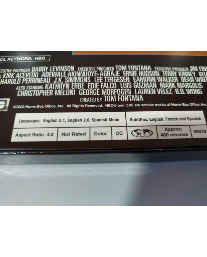 Oz Tercera Temporada 3 Completa - 3 x DVD Espa?ol Ingles Region 1 - 3T