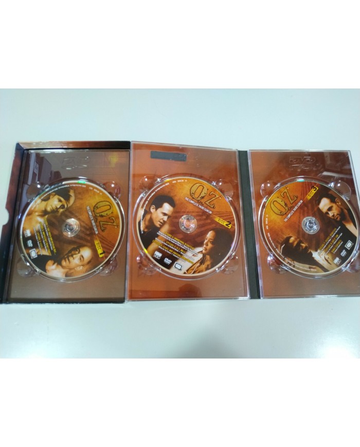 Oz Tercera Temporada 3 Completa - 3 x DVD Espa?ol Ingles Region 1 - 3T