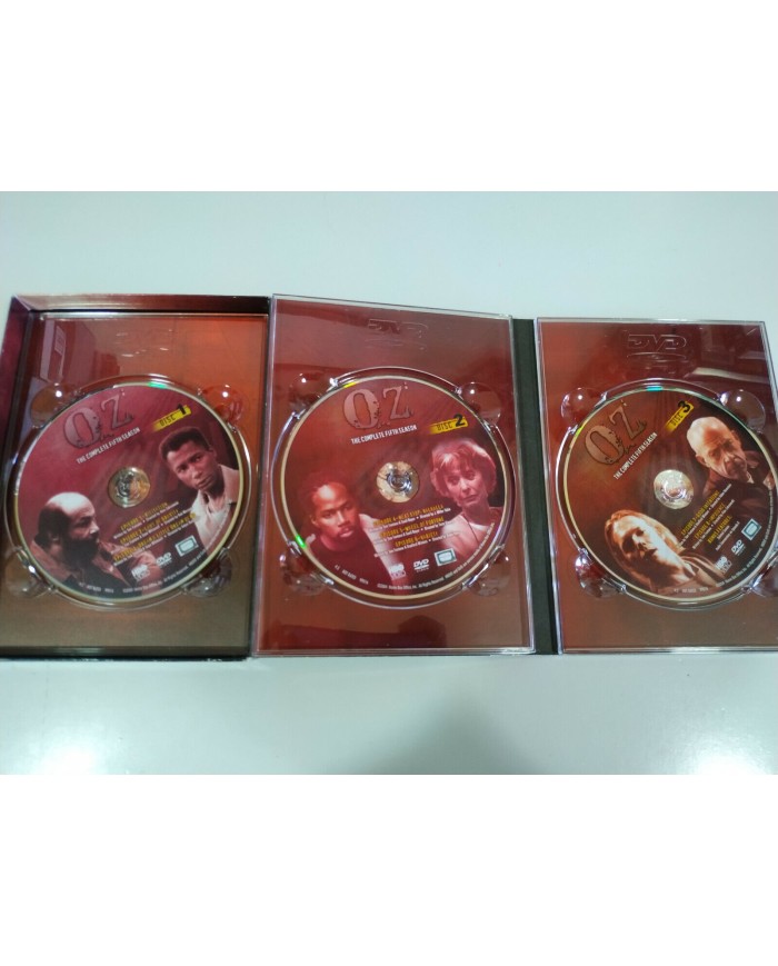Oz Quinta Temporada 5 Completa - 3 x DVD Espa?ol Ingles Region 1 - 3T