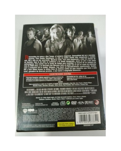 True Blood Segunda Temporada 2 Completa - 5 x DVD Espa?ol Ingles - 3T