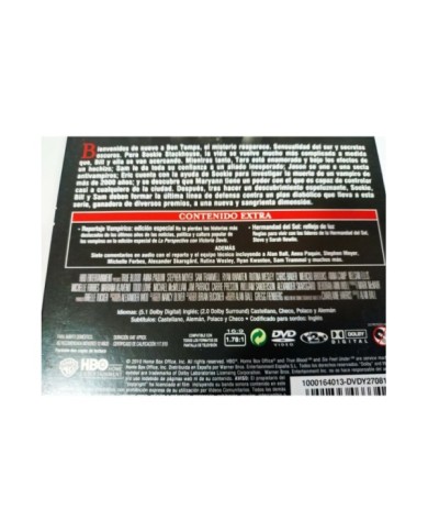 True Blood Segunda Temporada 2 Completa - 5 x DVD Espa?ol Ingles - 3T