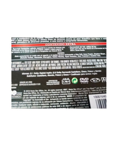 True Blood Segunda Temporada 2 Completa - 5 x DVD Espa?ol Ingles - 3T