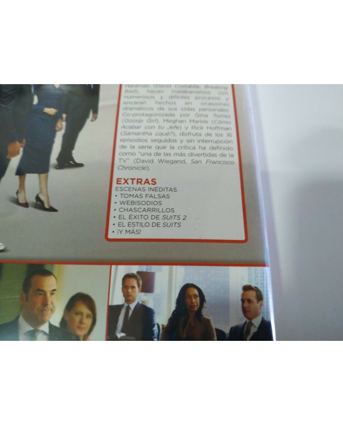 Suits Segunda Temporada 2 Completa - 4 x DVD Espa?ol Ingles - 3T