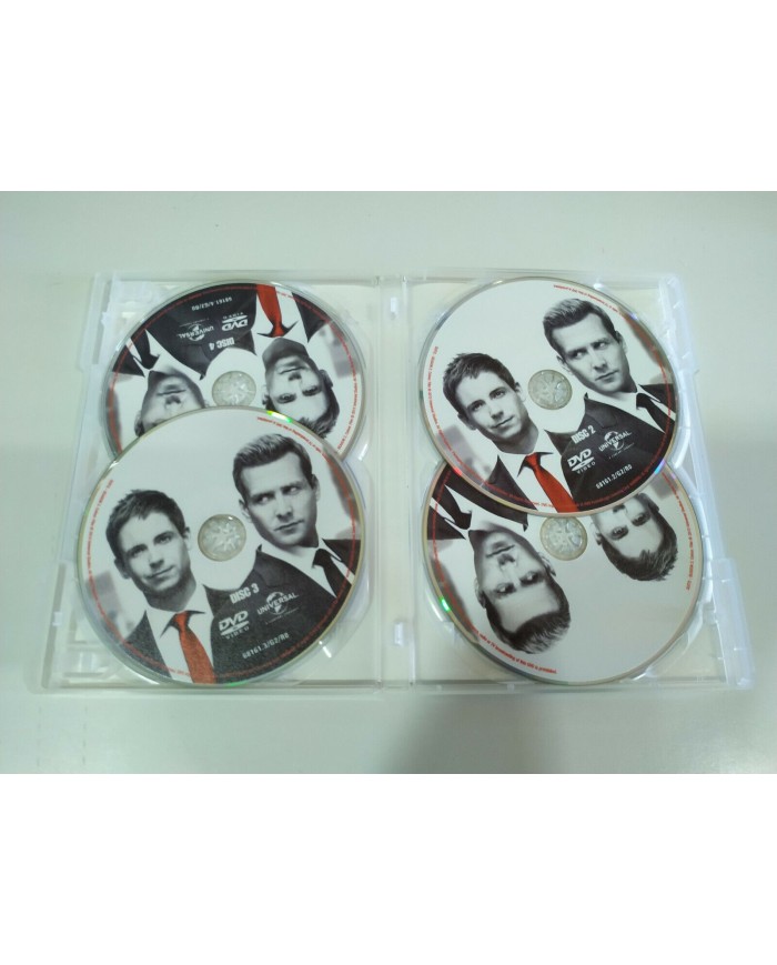 Suits Segunda Temporada 2 Completa - 4 x DVD Espa?ol Ingles - 3T