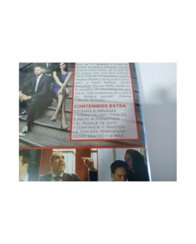 Suits Tercera Temporada 3 Completa - 4 x DVD Espa?ol Ingles - 3T