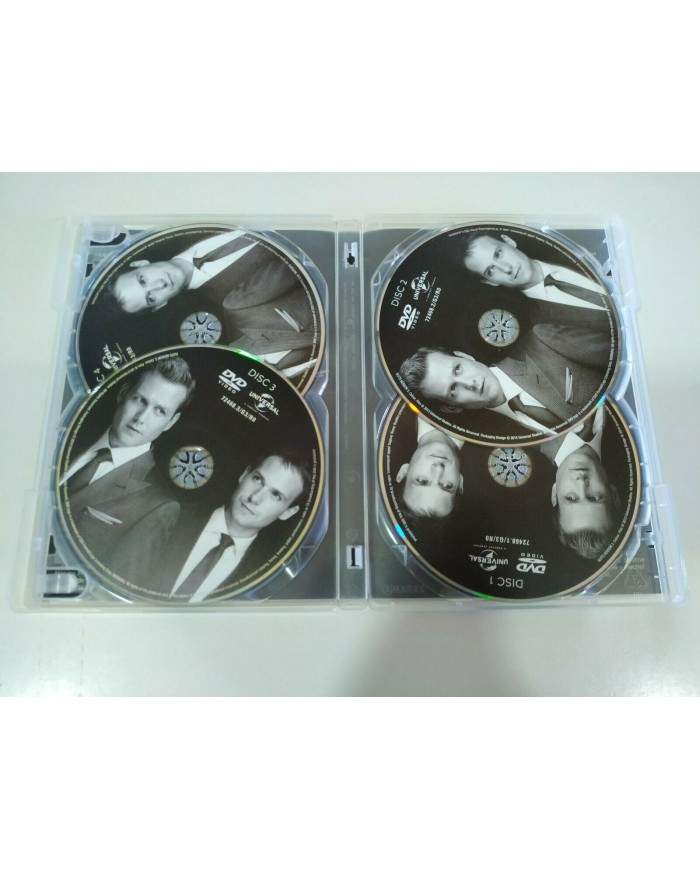 Suits Tercera Temporada 3 Completa - 4 x DVD Espa?ol Ingles - 3T