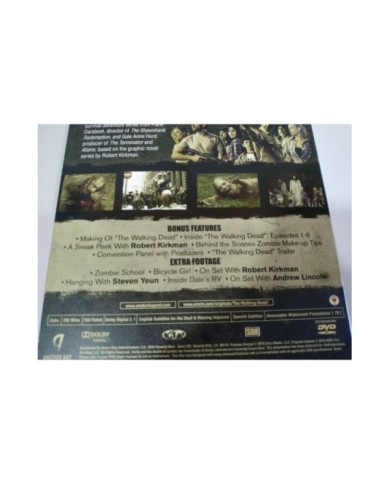 The Walking Dead Complete First Season 1 - 2 x DVD Ingles Region 1 - 3T