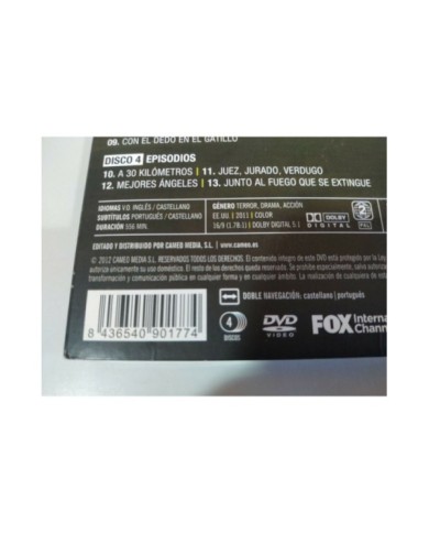 The Walking Dead Segunda Temporada 2 Completa - 4 x DVD Espa?ol Ingles - 3T