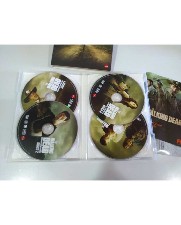 The Walking Dead Segunda Temporada 2 Completa - 4 x DVD Espa?ol Ingles - 3T