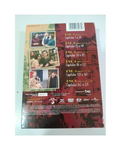 Amar en Tiempos Revueltos Segunda Temporada 2 Completa 221 Episodios 12 x DVD 3T