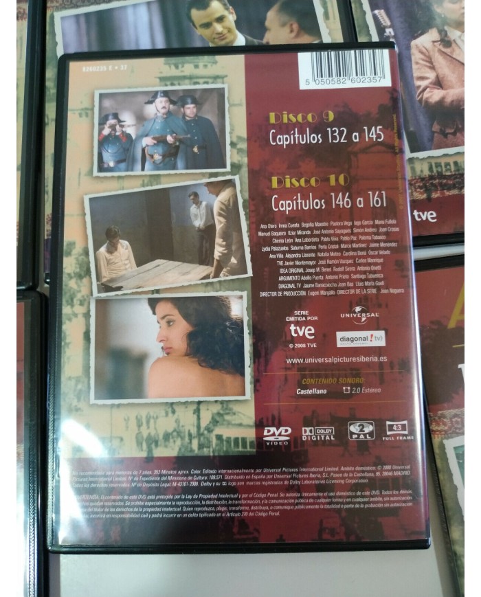 Amar en Tiempos Revueltos Segunda Temporada 2 Completa 221 Episodios 12 x DVD 3T