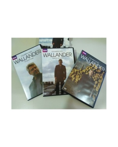 Wallander Volume 2 Kenneth Branagh - 3 x DVD Espa?ol Ingles - 3T