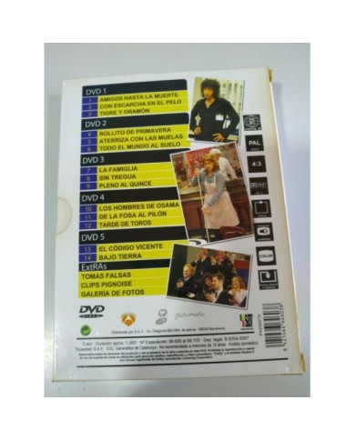 Los Hombres de Paco Segunda Temporada 2 Completa - 5 x DVD - 3T