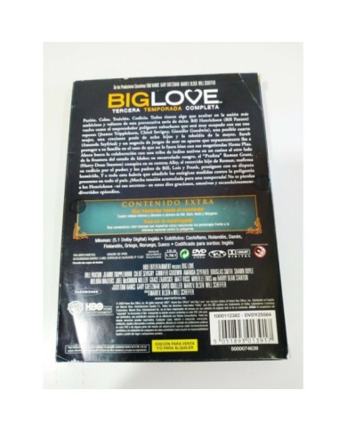 Big Love The Complete Third Season - 4 x DVD Ingles region 2 - 3T