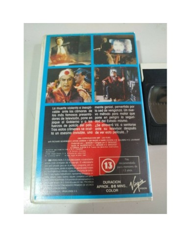 Kamikaze  Richard Bohringer Grousset Luc Besson - VHS Cinta Tape Espa?ol - 3T