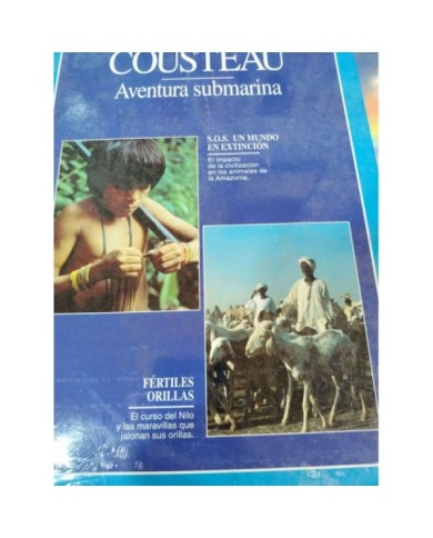 Jacques Cousteau SOS Un Mundo en Extincion Aventura Submarina - LASERDISC LD 2T Jacques Cousteau SOS Un Mundo en Extincion Aventura Submarina - LASERDISC LD 2T