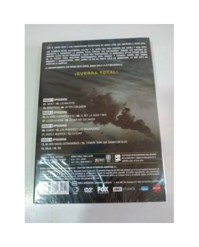 The Walking Dead Octava Tempoorada 8 Completa - 4 x DVD Nueva 3T