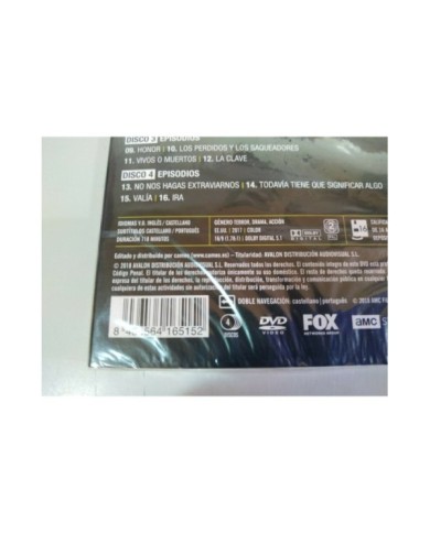 The Walking Dead Octava Tempoorada 8 Completa - 4 x DVD Nueva 3T