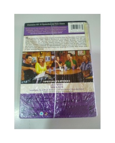 Rules of Engagement Complete Second Seasdon - 2 x DVD + Extras Englisj Nueva 3T