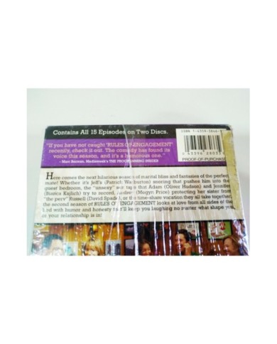 Rules of Engagement Complete Second Seasdon - 2 x DVD + Extras Englisj Nueva 3T