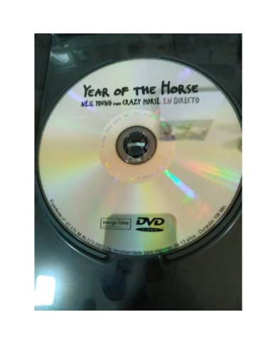 Neil Young and Crazy Horse en Directo Jim Jarmusch - DVD Region 2 - 2T