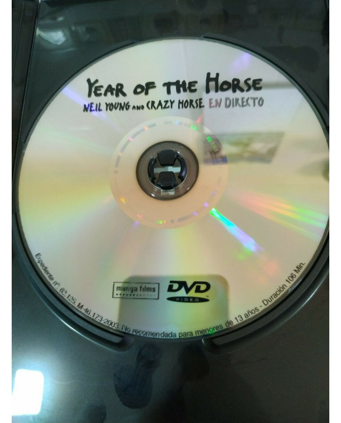 Neil Young and Crazy Horse en Directo Jim Jarmusch - DVD Region 2 - 2T