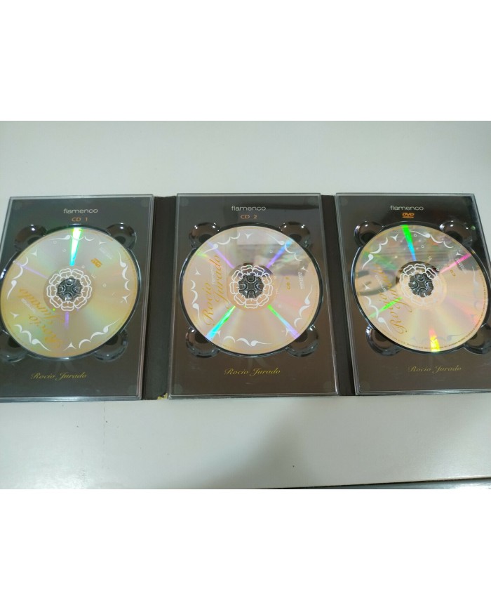 Rocio Jurado Flamenco TVE - DVD + 2 x CD Region 2 - 3T